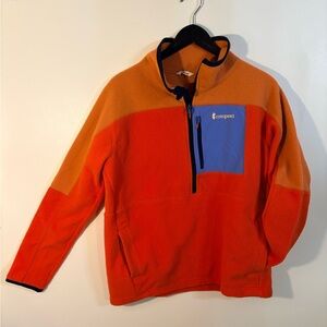 Cotopaxi Warm Orange Fleece Jacket